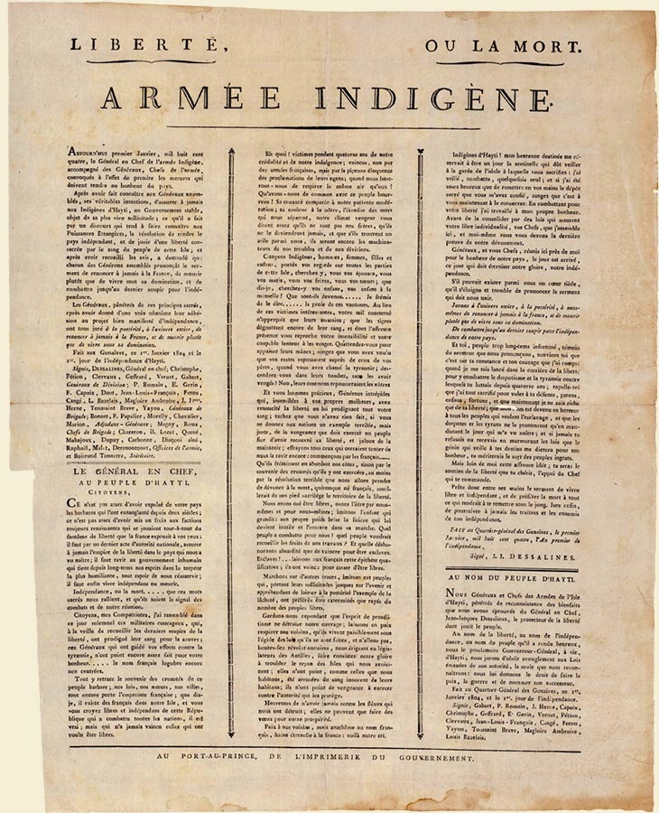 Haitian Declaration of Independence