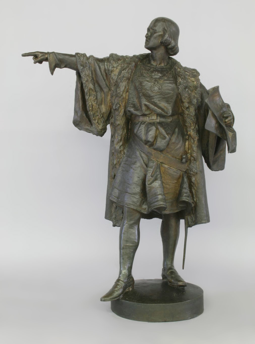 Sculpture of Christopher Columbus