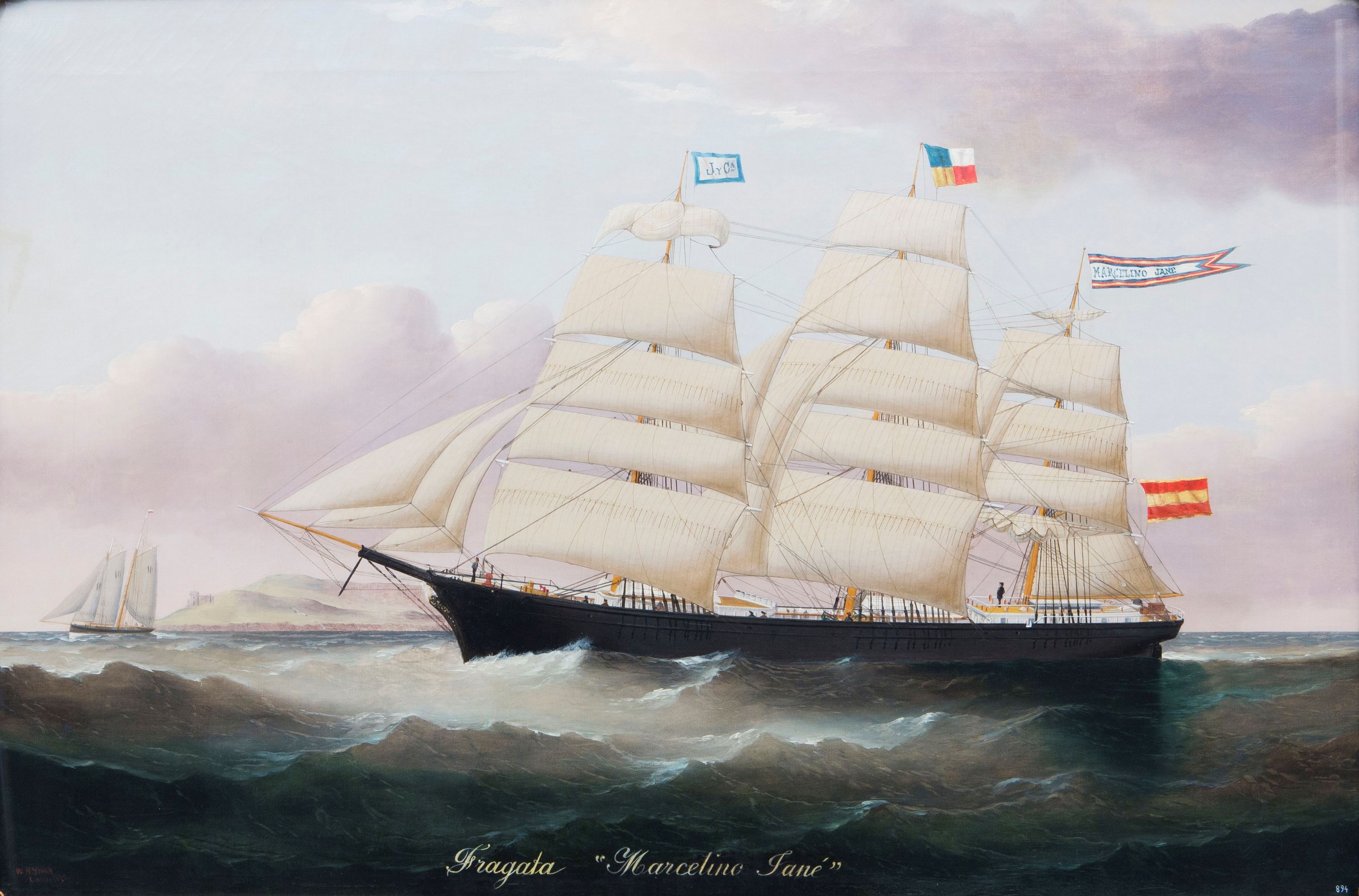 Frigate Marcelino Jané, of the Marcelino Jané y Cía. 